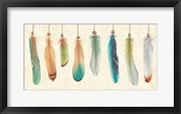 Feather Tales VIII Framed Print