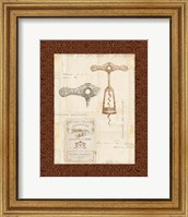 Framed Fancy Corkscrew II Border