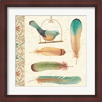 Framed Feather Tales I