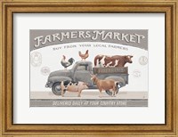 Framed Vintage Farm I