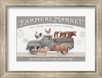 Framed Vintage Farm I