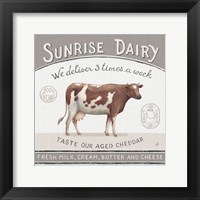 Vintage Farm II Framed Print