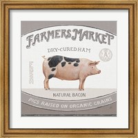 Framed Vintage Farm III