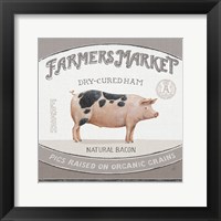 Vintage Farm III Framed Print