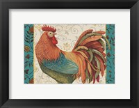 Framed Rooster Spice I II III IVA