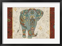 Framed Elephant Caravan IA