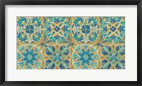 Framed Mexican Tiles Pattern
