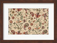 Framed Pretty Paisley I