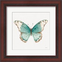 Framed Colorful Breeze XII with Teal