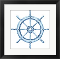 Framed Sea Life Wheel no Border