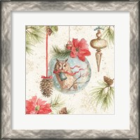 Framed 'Woodland Holiday II' border=