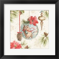 Framed 'Woodland Holiday II' border=