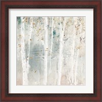 Framed 'Woodland Walk III' border=