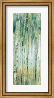 Framed Forest VIII with Teal