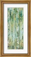 Framed Forest VII with Teal