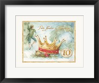 12 Days of Christmas X Framed Print