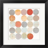 Dots II Square II Framed Print