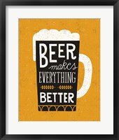 Craft Beer II Framed Print