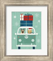 Framed Holiday on Wheels XII