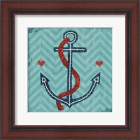 Framed Nautical Love Anchor