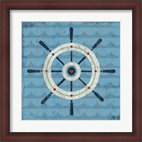 Framed Nautical Love Helm