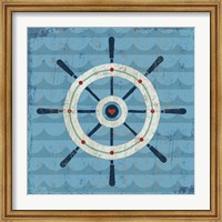 Framed Nautical Love Helm