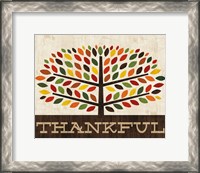 Framed Family Tree - Thankful