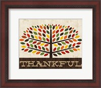 Framed Family Tree - Thankful