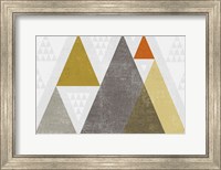 Framed Mod Triangles I Retro