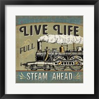 A Great Journey XII Framed Print