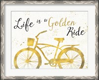 Framed Golden Ride III
