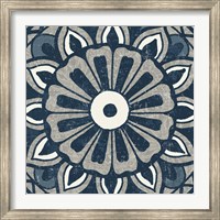 Framed Inspired India Blue IV