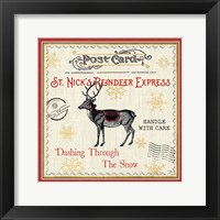 Framed North Pole Express IV