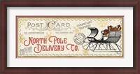 Framed North Pole Express VI