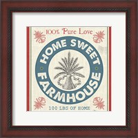 Framed Sweet Farmhouse I