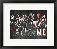 Framed You and Me I Color