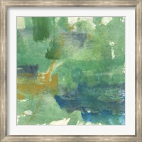 Framed Blue Accent I