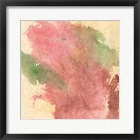 Rouge Growth I Framed Print