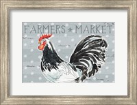 Framed Roosters Call I