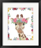 Flower Friends II Framed Print