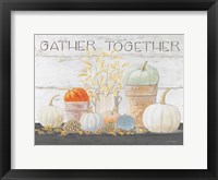 Framed Beautiful Bounty - Gather Together