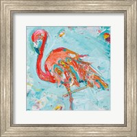 Framed Flamingo Bright