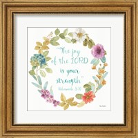 Framed Rainbow Seeds Proverb I