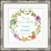 Framed Rainbow Seeds Proverb I