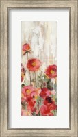 Framed Sprinkled Flowers Panel I