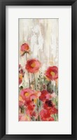 Framed Sprinkled Flowers Panel I