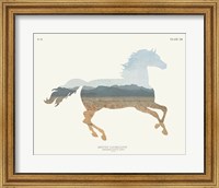 Framed American Southwest Horse