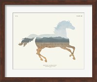 Framed American Southwest Horse
