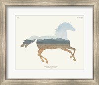 Framed American Southwest Horse