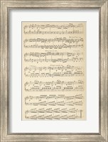 Framed Musical Notes II